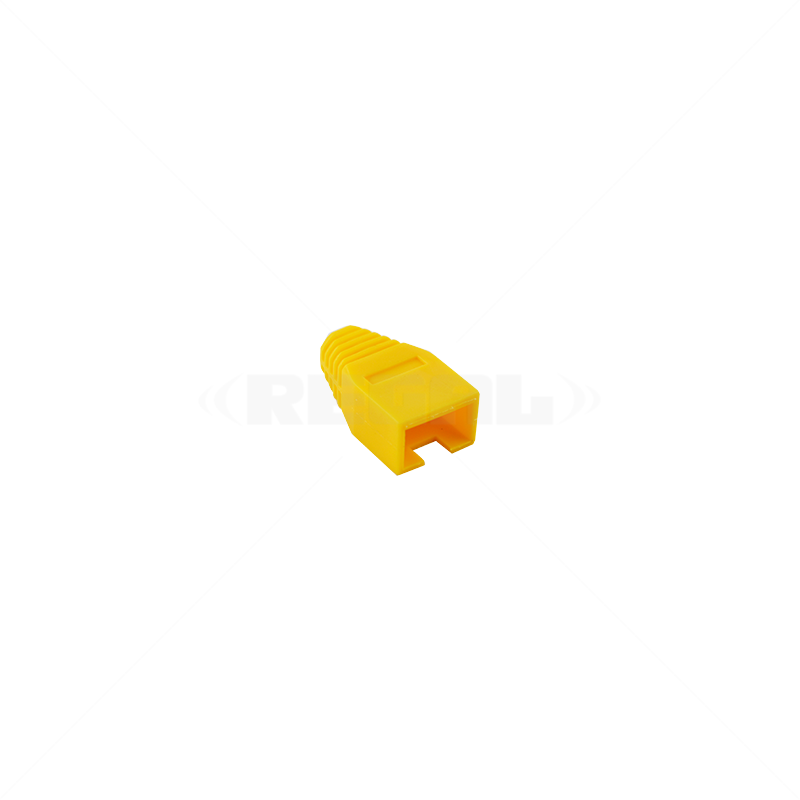 Connector Boot - RJ45 Yellow