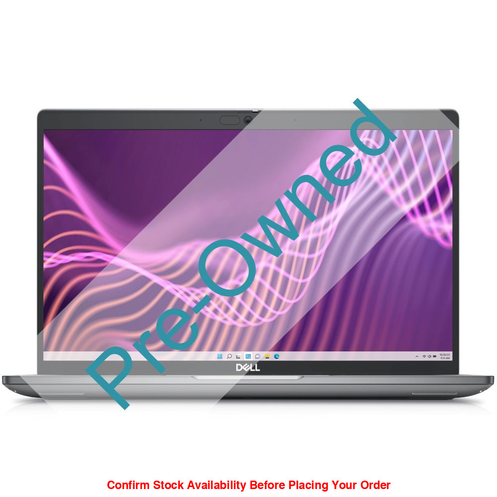 CPO DELL LATITUDE 5440 : INTEL CORE I5-1335U (12M CACHE, UP TO 4.6 GHZ) VPRO, INTEL INTEGRATED GRAPHICS, 14.0" FHD (1920X1280) ANTIGLARE IPS 250 NITS, 8GB (1X8GB) 3200MHZ DDR4 256GB SSD PCIE NVME M.2, INTEL DUAL BAND WIRELESS AX211+ BLUETOOTH, BACKLIT KEY - Guards On Duty Shop & Security Guards