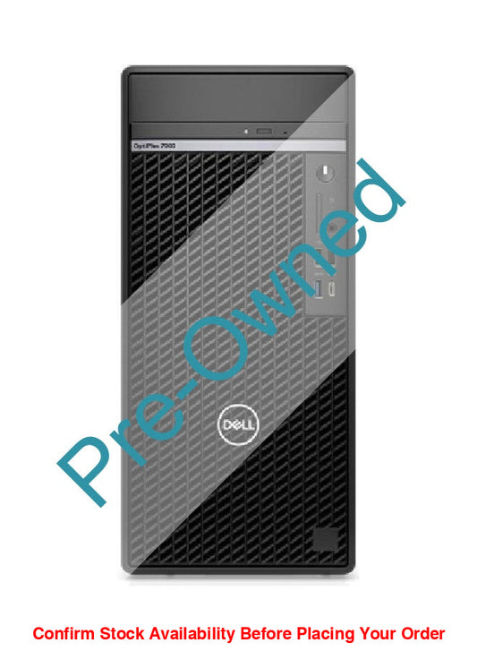 CPO DELL OPTIPLEX 7000 MT : I5-12500 (18MB CACHE, UP TO 4.6GHZ) VPRO, 8GB (1X8GB) DDR5 4800MHZ, 1TB SATA 7200RPM 3.5" DRIVE, INTEGRATED GRAPHICS, 8X DVD RW, NO BT& WL, MS116 OPTICAL MOUSE, KB216 USB KEYBOARD, 240W POWER SUPPLY, WINDOWS 11 PROFESSIONAL, 3 - Guards On Duty Shop & Security Guards