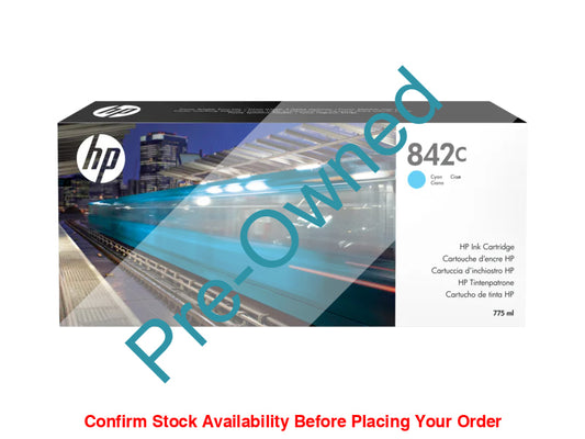 CPO HP 842C 775-ML CYAN INK CARTRIDGE CPO - BOX OPENED/BOX DAMAGED - Guards On Duty Shop & Security Guards