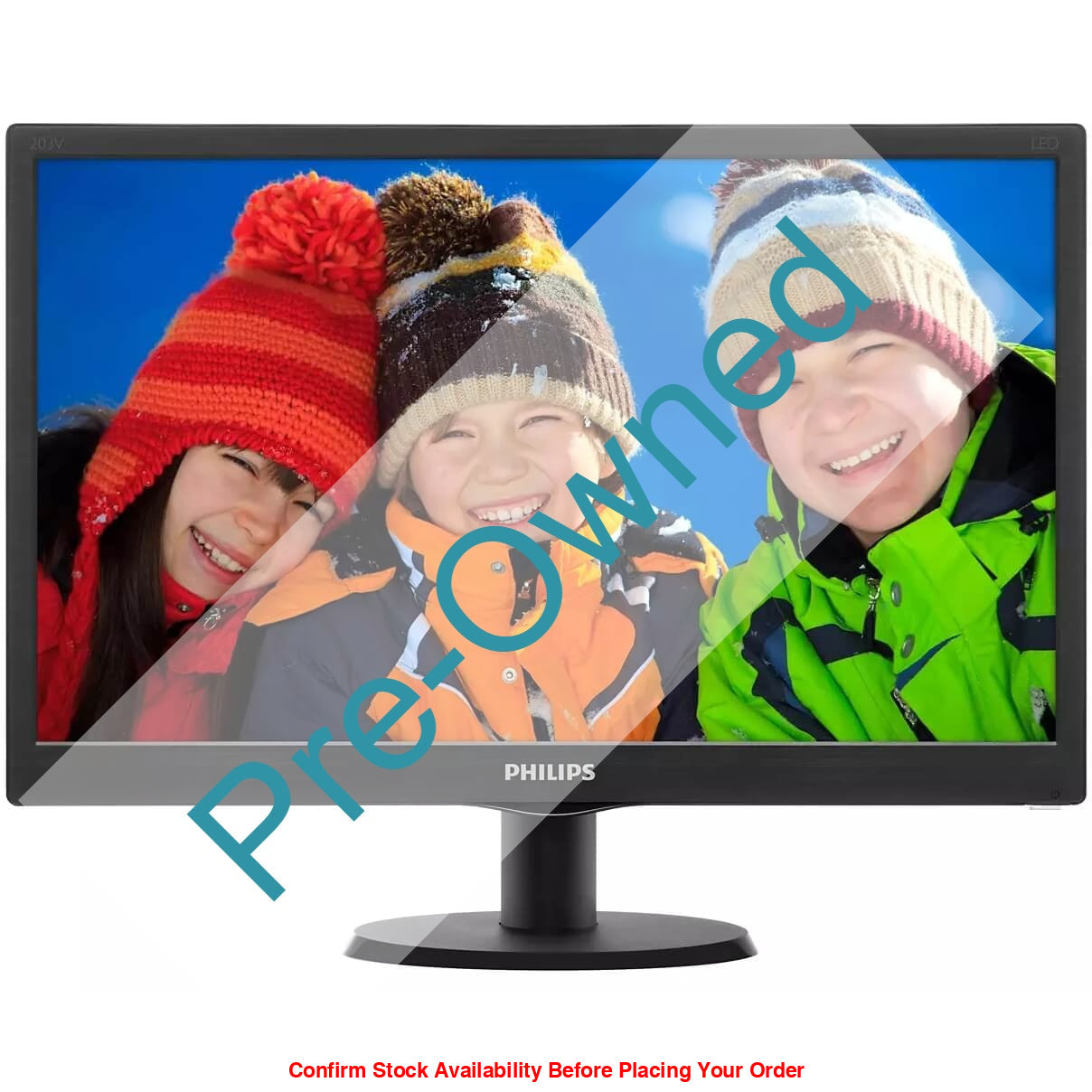 CPO PHILIPS VALUE 19.5" MONITOR TFT RESPONSE: 5MS 1600 X 900 90º (H) / 65º (V SIGNAL: 60HZ HDMI, VGA (D-SUB) SPEAKER: NO BUILT- IN TILT: -3/10 DEGREE SWIVEL: NO PIVOT: NO H ADJUST: NO VESA: VESA MOUNTABLE ACCESSORIES: HDMI AND VGA CABLES WARRANTY: 3Y CARR - Guards On Duty Shop & Security Guards