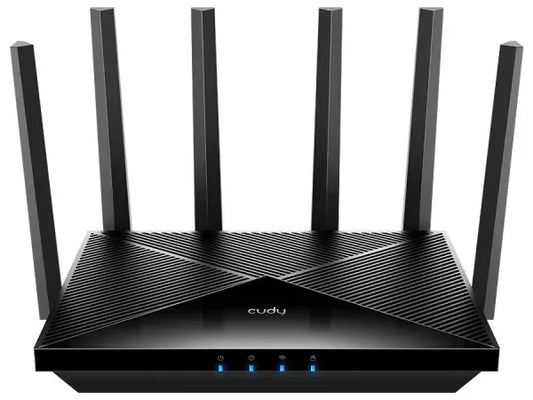 Cudy Dual Band WiFi 7 6500Mbps 5dBi Gigabit Router | WR6500 Guards On Duty Security