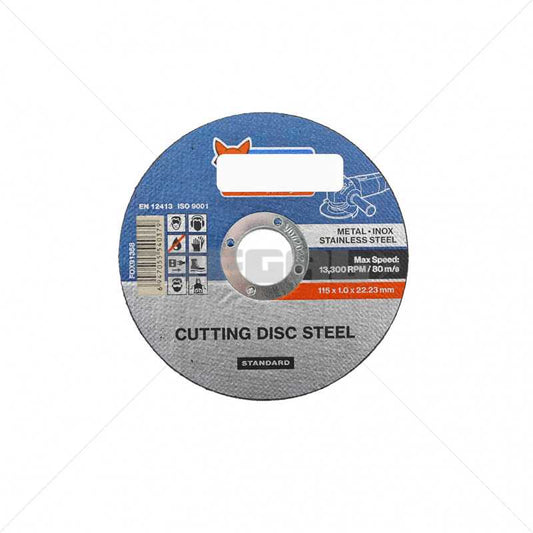 Cutting Disk - 115mm x 1.0mm Metal