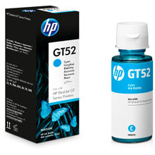 HP - Hp Gt52 Cyan Original Ink Bottle,~8,000 Pages - Guards On Duty Shop & Security Guards