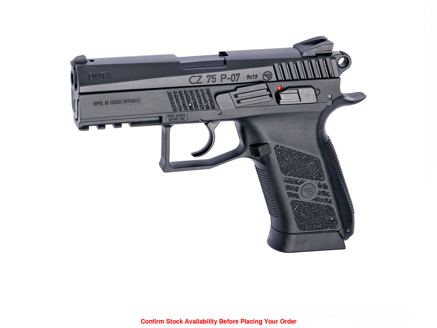 CZ 75 P-07 DUTY GBB 6MM CO2 16720 - Guards On Duty Shop