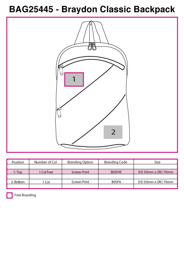 Braydon Classic Backpack