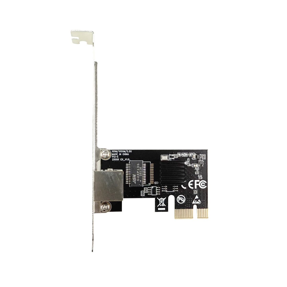 RCT PCI Express 2.5G Ethernet Network Adapter
