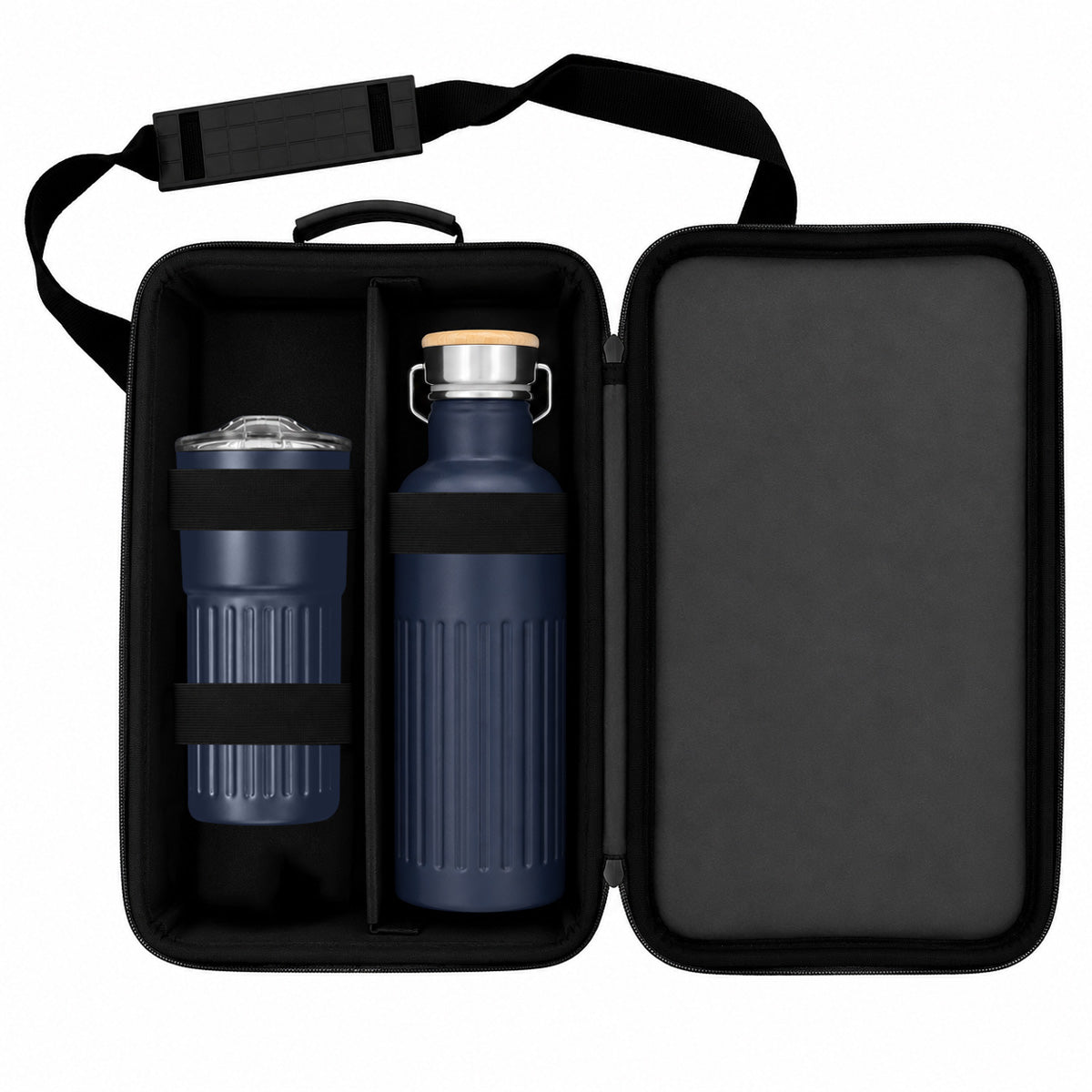 Explorer Flask & Tumbler Gift Set - Navy