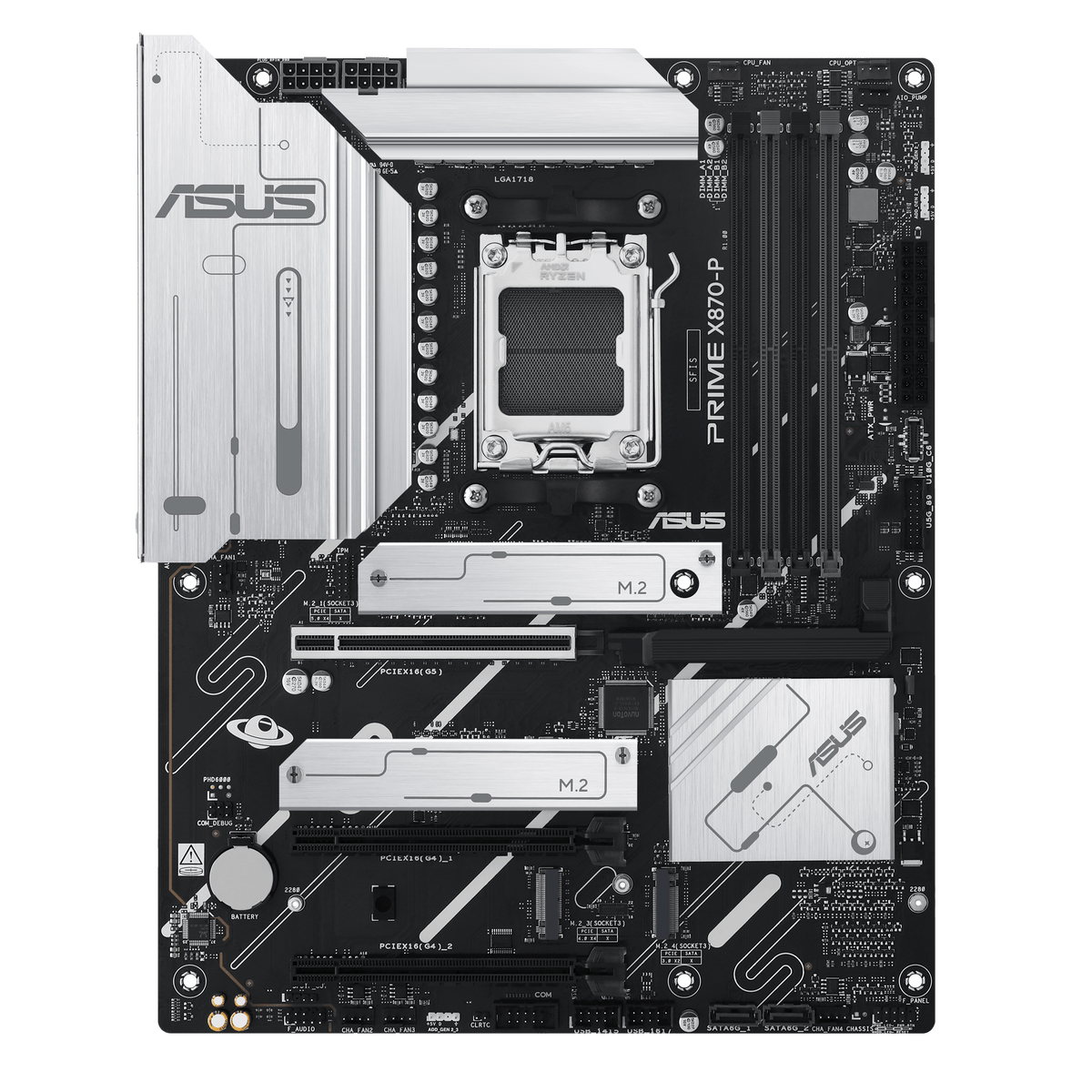 ASUS Motherboard/ATX/AM5/4xDIMM/Max192GB/DDR5/1xDP/1xHDMI/1xPCIe5x16/3xPCIe4x16/4xM.2/2xSATA/RAID/