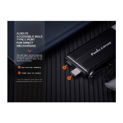 Fenix E-Spark LED Flashlight