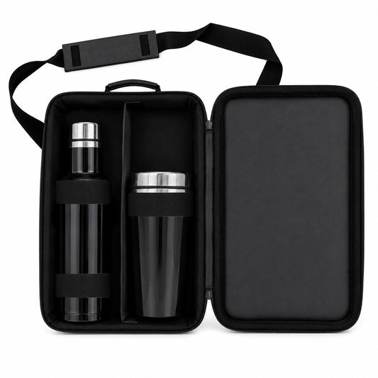 The Ambassador Travel Set - Black