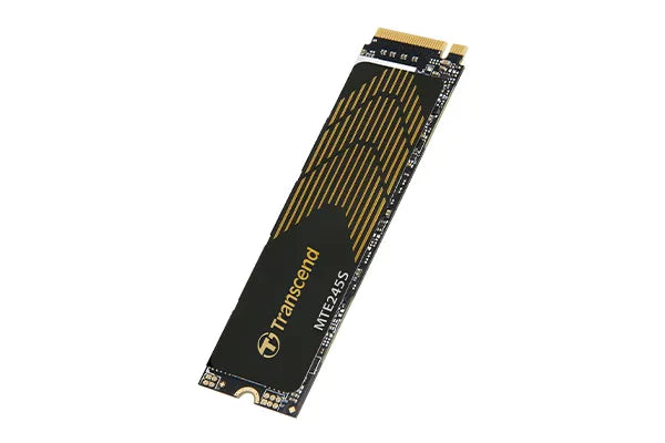 TRANSCEND 500GB MTE245S PCI-E  GEN 4X4 M.2 NVMe 2280 SSD 3D TLC - 4800 MB/s Read 4000 MB/s Write - 300 TBW