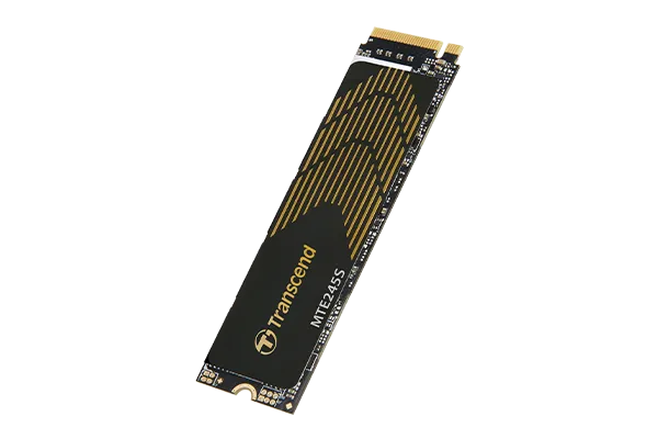 TRANSCEND 1 TB MTE245S PCI-E  GEN 4X4 M.2 NVMe 2280 SSD 3D TLC - 5300 MB/s Read 4600 MB/s Write - 600 TBW