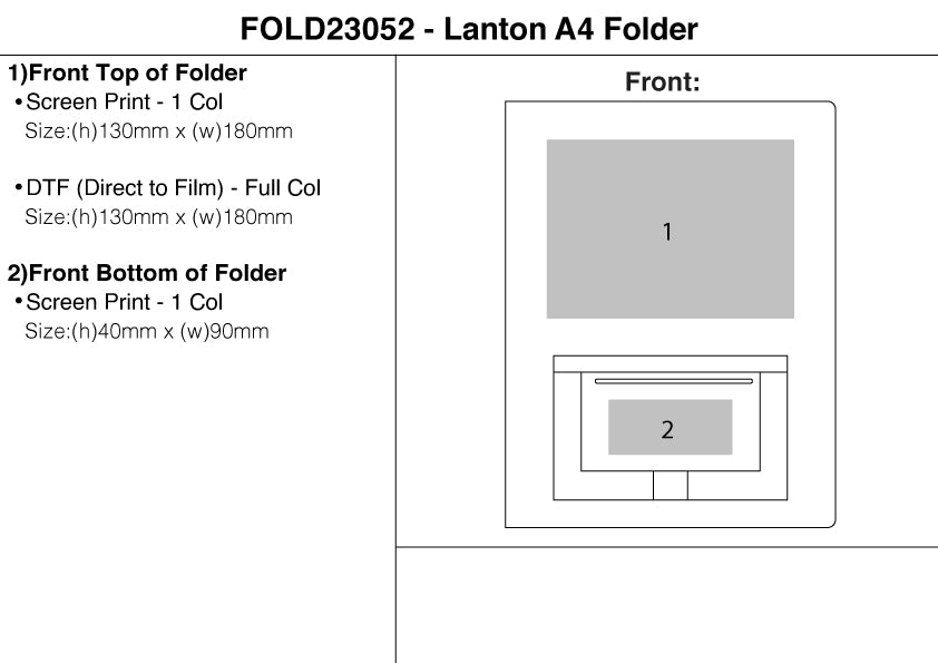 Lanton A4 Folder