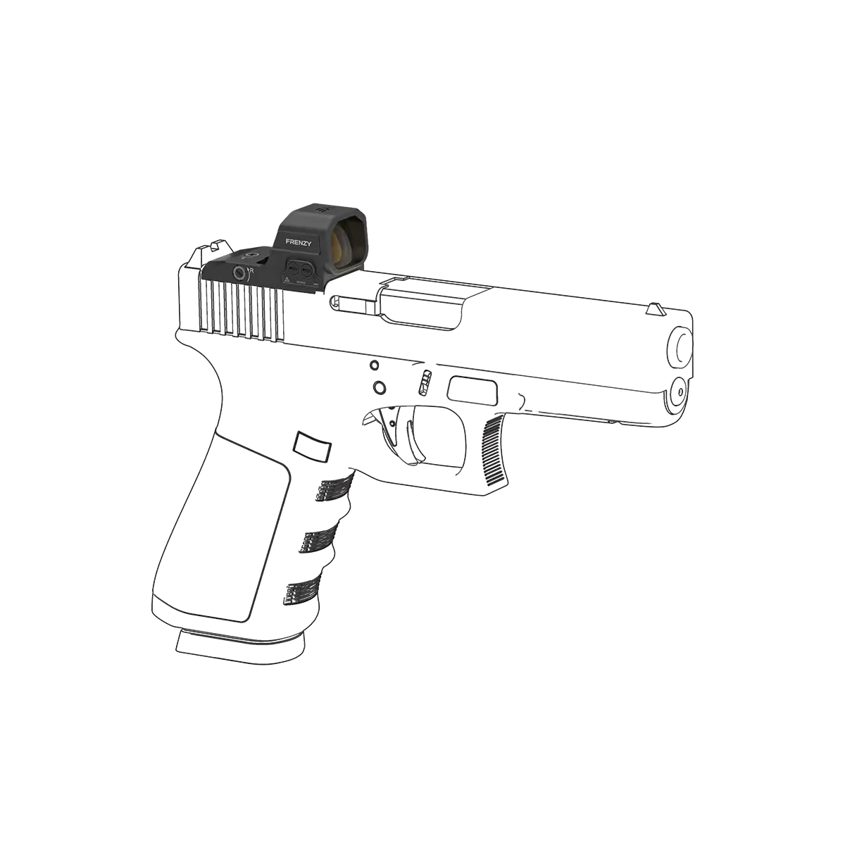 Vector Optics Frenzy FA 1x16x21 Standard MOS Red Dot Sight Guards On Duty Security