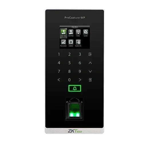 ZKTeco Water-Proof Fingerprint Access Control Terminal - RFID Guards On Duty Security