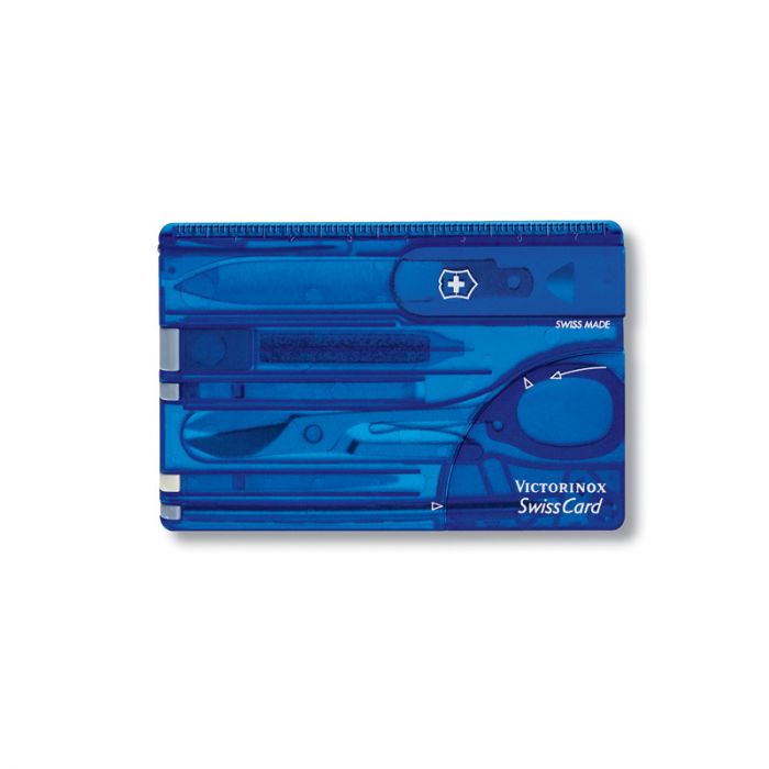 Victorinox Swisscard Blue Transparent V0.7122-T2