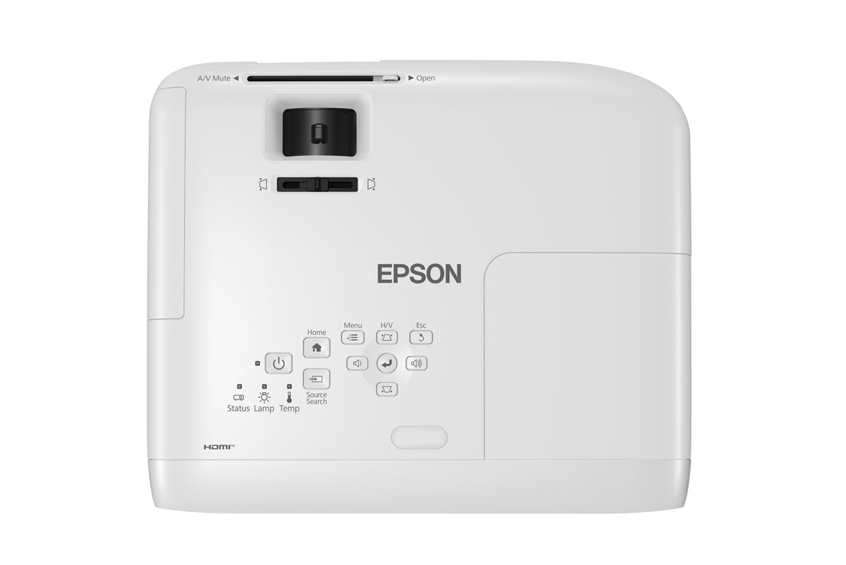 Epson EB-X49 - XGA; 3600 Lumens; Meeting Room; Portable; WiFi OPTIONAL; USB; Ethernet; VGA; HDMI; Jack Plug