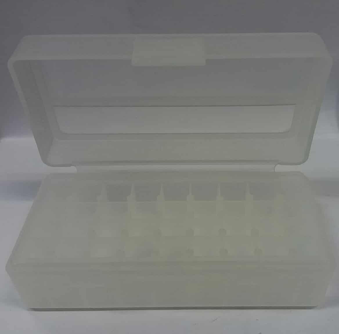 Plastic Ammo Case Small Clear 45 Piece