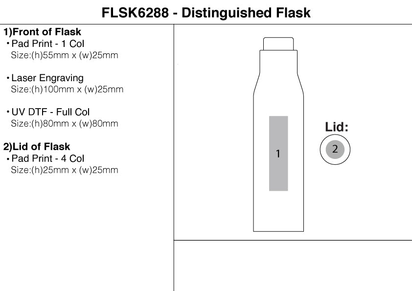Distinguished Flask