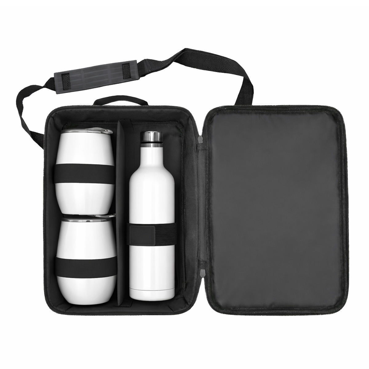 Executive Travel Drinkware Set - White