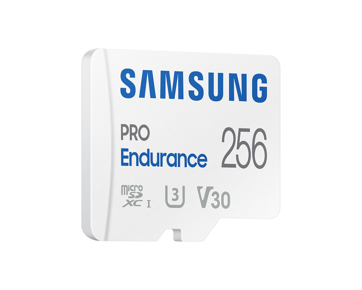 Samsung MB-MJ256KA PRO Endurance microSDXC 256GB Memory Card; Read : up to 100MB/s Write : 40MB/s* Read/Write speed with UHS-I (