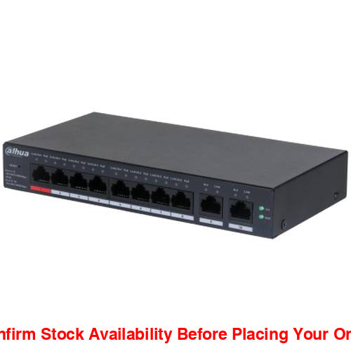 Dahua 10-Port Cloud Managed Desktop Switch - Guards On Duty Shop & Security Guards