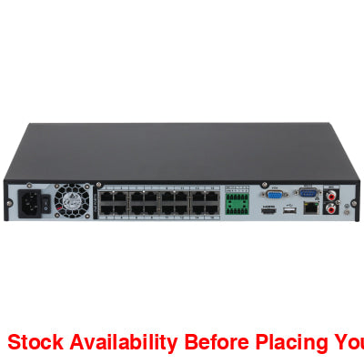 Dahua 16 Channel 2HDD - 16 POE Ports - Guards On Duty Shop & Security Guards