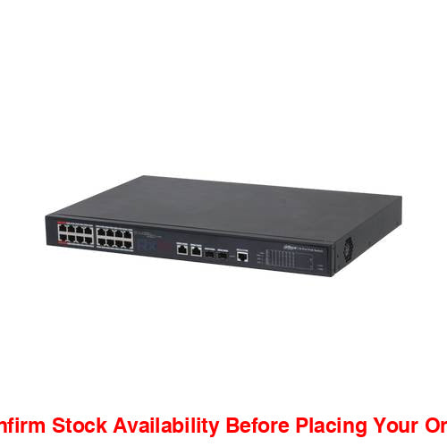 Dahua 16 Port Gigabit Managed Switch
