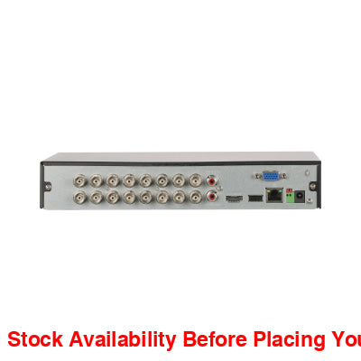 Dahua 16CH Penta-brid 5MP Value/1080P Compact 1U 1HDD WizSense Digital Video Recorder - Guards On Duty Shop & Security Guards