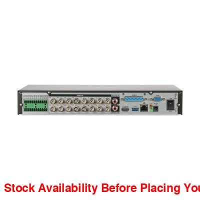 Dahua 16CH Penta-brid 5MP Value/1080P Mini 1U 1HDD WizSense Digital Video Recorder - Guards On Duty Shop & Security Guards