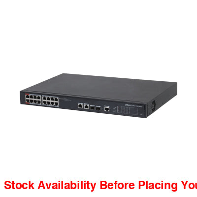 Dahua 18 Port Managed Switch - Guards On Duty Shop & Security Guards