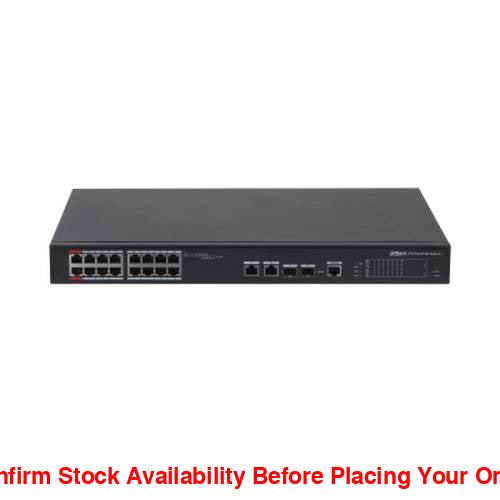 Dahua 18 Port Managed Switch - Guards On Duty Shop & Security Guards
