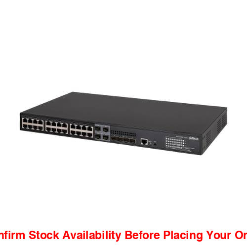 Dahua 28-Port Managed Gigabit Switch - Guards On Duty Shop & Security Guards