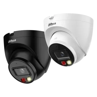 Dahua 2MP Smart Dual Light Fixed-focal Eyeball WizSense Network Camera Guards On Duty Security