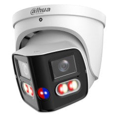 Dahua 2x4MP TiOC Duo Splicing 180° Eyeball Camera 2.8mm - Active Deterrence - Built-in Mic