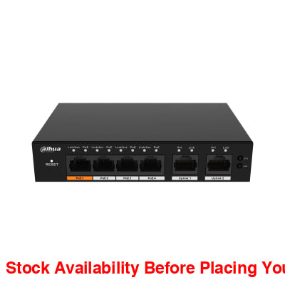 Dahua 6 Port Cloud Managed Gigabit Switch - Dahua 6 Port Cloud Managed Gigabit Switch
