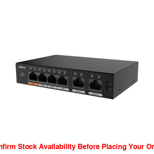 Dahua 6 Port Cloud Managed Gigabit Switch