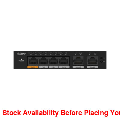 Dahua 6 Port Cloud Managed Gigabit Switch - Dahua 6 Port Cloud Managed Gigabit Switch