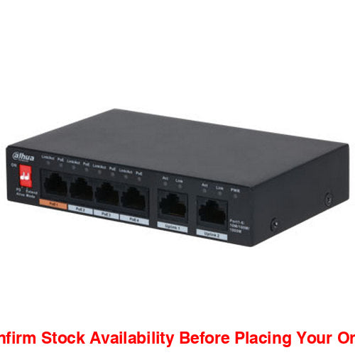 Dahua 6-Port Unmanaged Desktop Gigabit Switch
