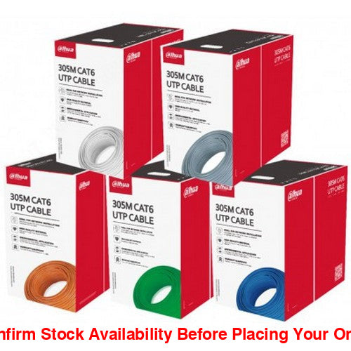 Dahua CAT6 305m Grey - Guards On Duty Shop & Security Guards