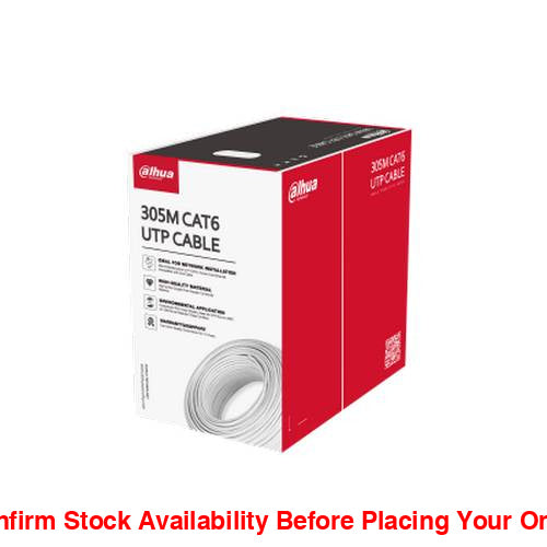 Dahua CAT6 305m Red - Guards On Duty Shop & Security Guards