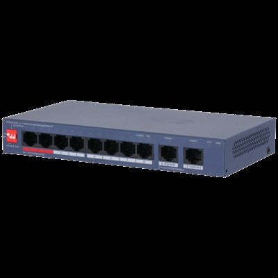 Dahua 10-Port Cloud Managed Gigabit PoE Switch (DH-CS4010-8ET2GT-110)
