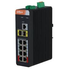 Dahua 10-Port Industrial Cloud Managed Gigabit PoE Switch with SFP (DH-IS4210-8GT-120)