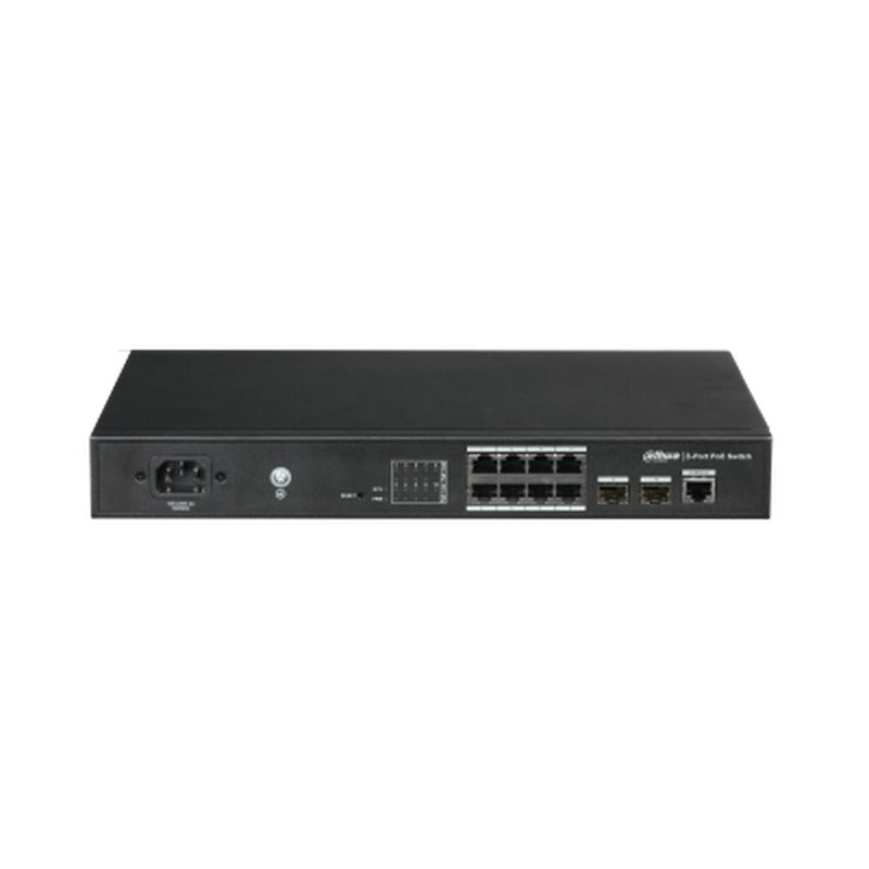 Dahua 10 Port Gigabit Managed Switch - 8 POE Ports - 2 SFP Ports