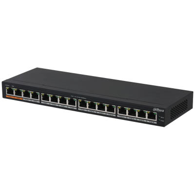 Dahua 16-Port Cloud Managed Gigabit PoE Switch (DH-PFS3016-16GT-190)