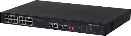 Dahua 18-Port Cloud Managed PoE Switch with SFP (DH-PFS3218-16ET-135)