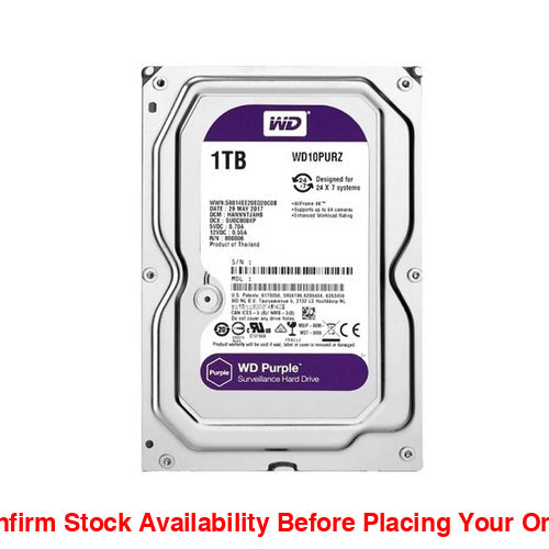 Dahua Western Digital Purple Surveillance 1 TB - Guards On Duty Shop & Security Guards
