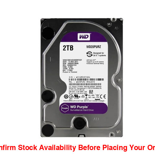 Dahua Western Digital Purple Surveillance 2 TB - Guards On Duty Shop & Security Guards