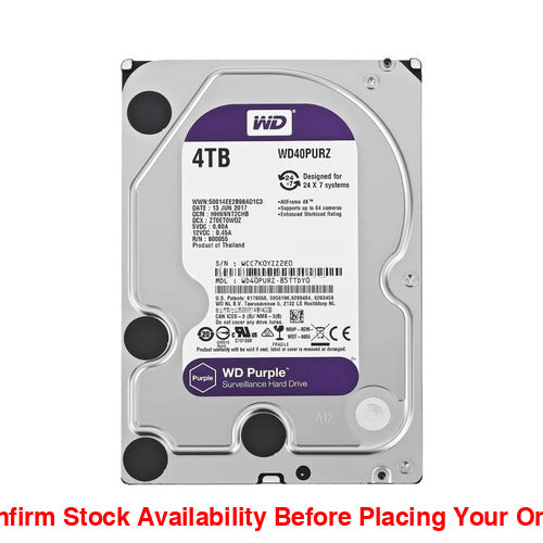 Dahua Western Digital Purple Surveillance 4 TB - Guards On Duty Shop & Security Guards